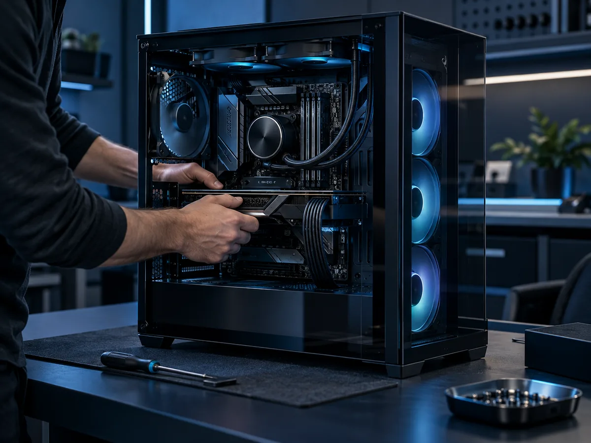 Custom computer design and setup
