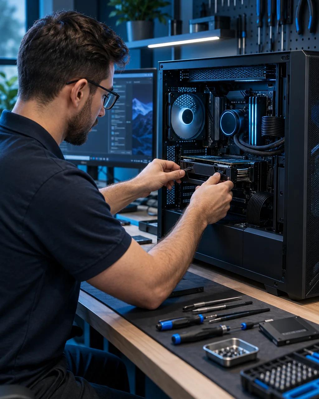 Computer repair planning and diagnostics