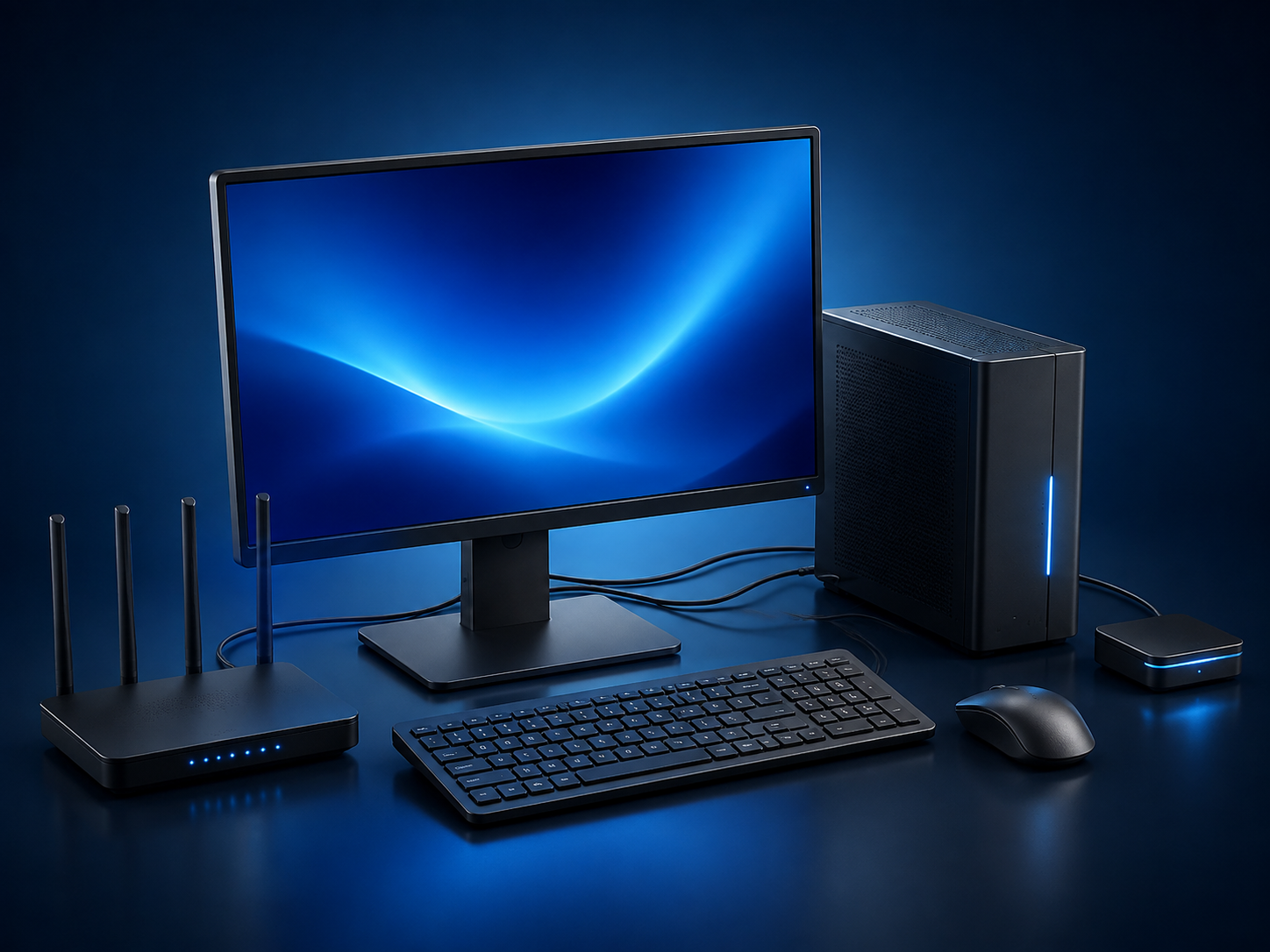 New computer setup